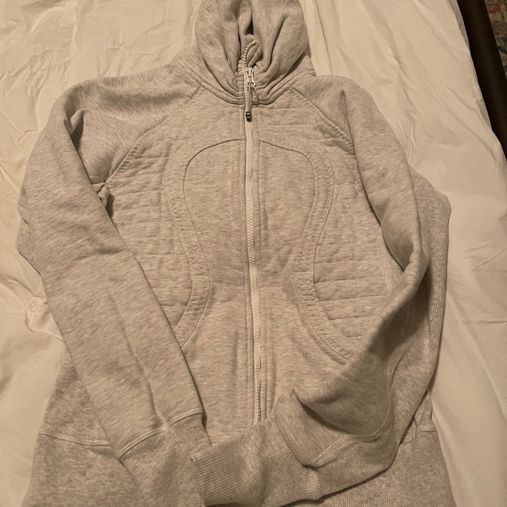 Lululemon grey zip up